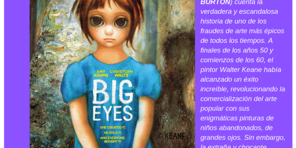 Cine Fórum: Big Eyes, de Tim Burton.